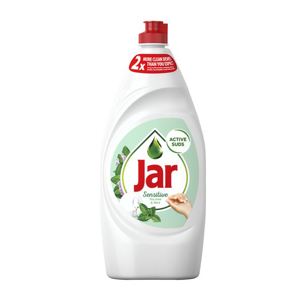Jar Prostředek na nádobí Sensitive Tea Tree & Mint Košík.cz