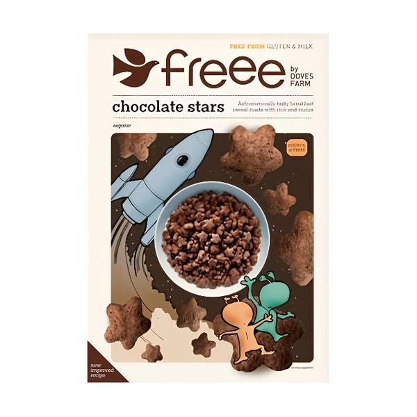 FREEE BIO Čokoládové hvězdičky, bez lepku