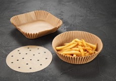 Papírová podložka do fritézy kulatá DELÍCIA