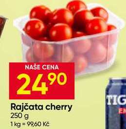 Rajčata cherry 250 g 
