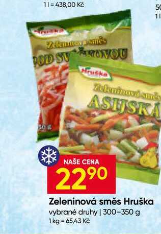 Hruska Zeleninová směs 300-350 g