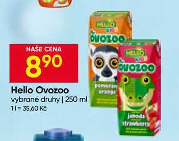 Hello Ovozoo vybrané druhy 250 ml
