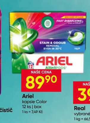 Ariel kapsle Color 12 ks box Hruška