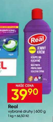 Real vybrané druhy 600 g Hruška