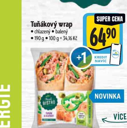 Tuňákový wrap 190 g
