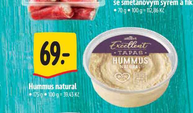   Hummus natural 175 g 