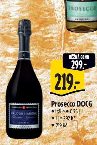 Prosecco DOCG Itálie 0,75 l