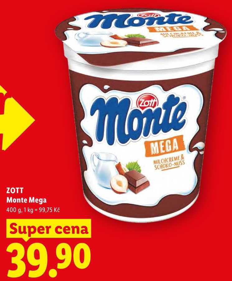 ZOTT Monte Mega, 400 g