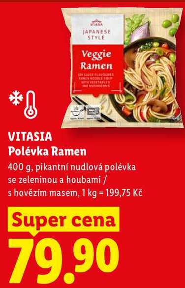 VITASIA Polévka Ramen, 400 g