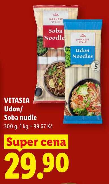 VITASIA Udon/Soba nudle, 300 g