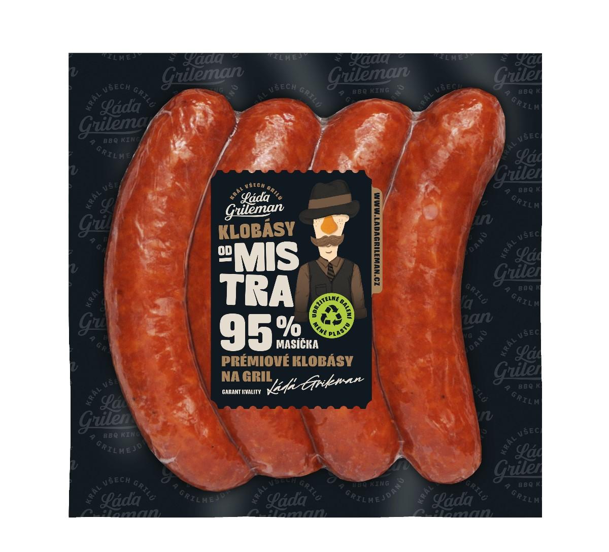 Gril klobása od Mistra, 450 g