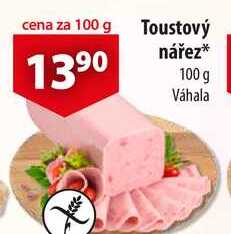 Toustový nářez, 100 g