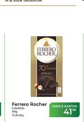Ferrero Rocher čokoláda 90g
