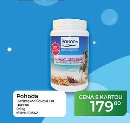 Pohoda Dezinfekce Šoková Do Bazénu 0,9kg Tamda Foods