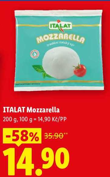 ITALAT Mozzarella, 200 g