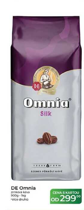 DE Omnia zrnková káva
