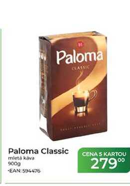 Paloma Classic mletá káva 900g