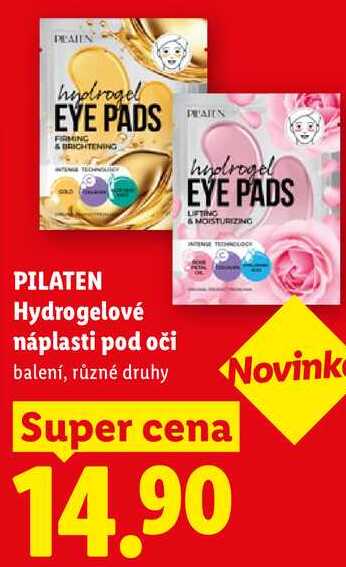 PILATEN Hydrogelové náplasti pod oči Lidl