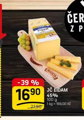 JČ EIDAM 45% 100 g 