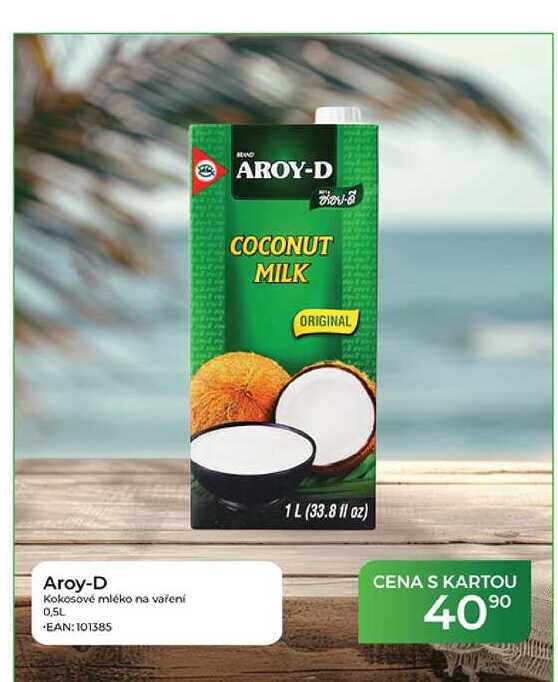 Aroy-D Kokosové mléko na vaření 0,5L