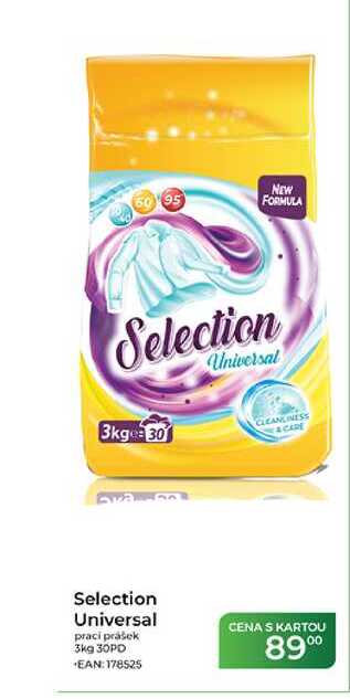 Selection Universal prací prášek 3kg