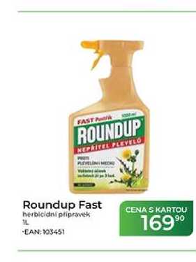 Roundup Fast herbicidní připravek 1L Tamda Foods