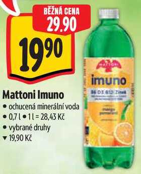 Mattoni Imuno, 0,7 l