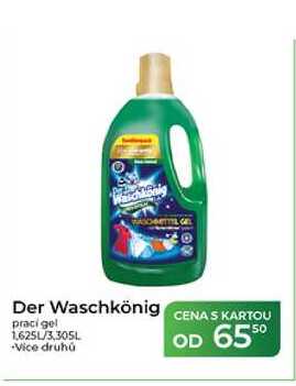 Der Waschkönig praci gel 1,625L/3,305L Tamda Foods