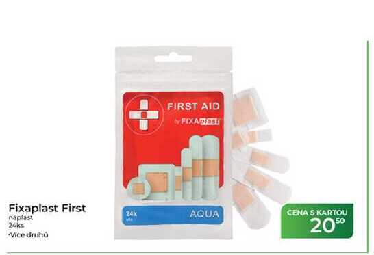 Fixaplast First náplast 24ks Tamda Foods