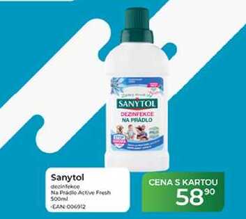 Sanytol dezinfekce na prádlo active fresh Tamda Foods