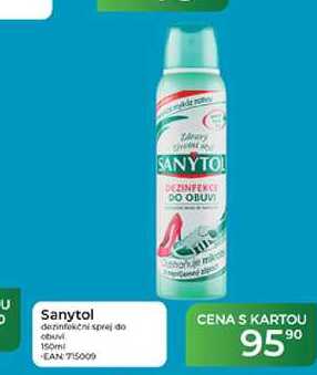Sanytol dezinfekčni sprej do obuv 150m Tamda Foods