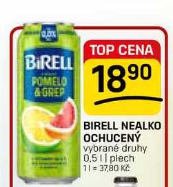 BIRELL NEALKO OCHUCENÝ vybrané druhy 0,5l, plech