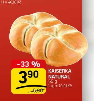 KAISERKA NATURAL 55 g