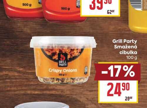 Grill Party Smažená cibulka 100 g