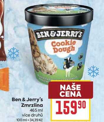 Ben & Jerry's Zmrzlina 465 ml