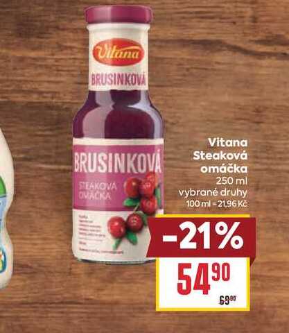 Vitana Steaková omáčka 250 ml