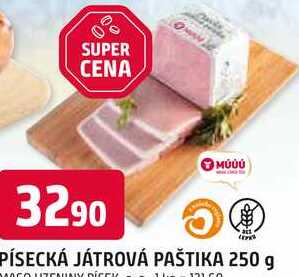 PÍSECKÁ JÁTROVÁ PAŠTIKA 250 g 