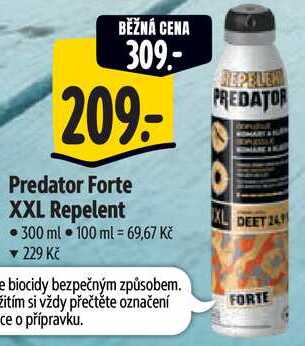 Predator Forte XXL Repelent, 300 ml Albert