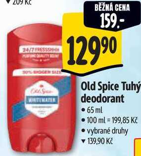 Old Spice Tuhý deodorant, 65 ml Albert