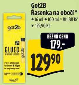 Got2B Řasenka na obočí, 16 ml