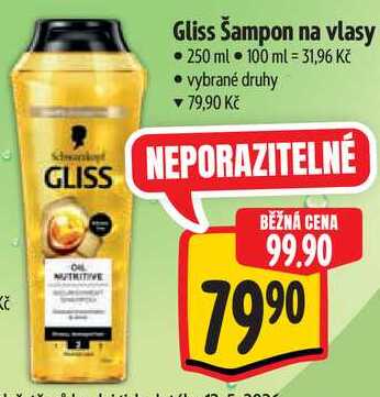 Gliss Šampon na vlasy, 250 ml Albert