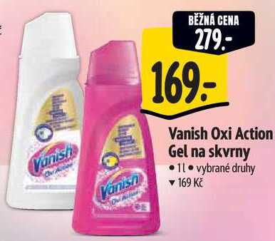 Vanish Oxi Action Gel na skvrny, 1 l Albert
