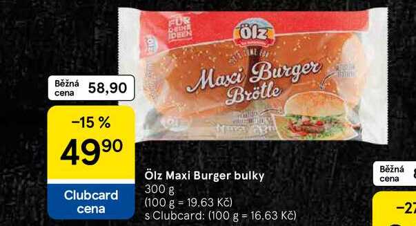 Ölz Maxi Burger bulky, 300 g 