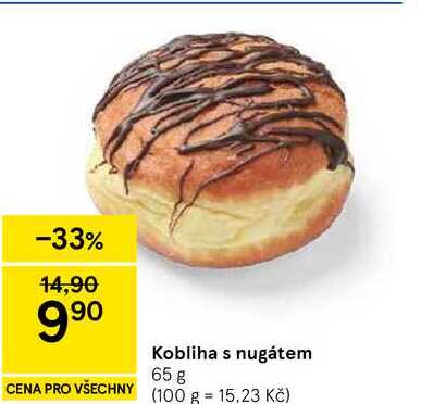 Kobliha s nugátem, 65 g