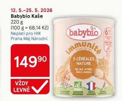 Babybio Kaše, 220 g