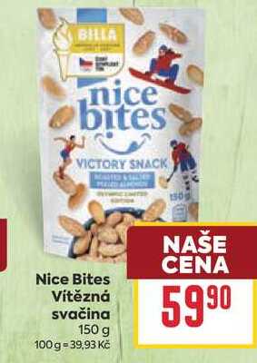 Nice Bites Vítězná svačina 150 g