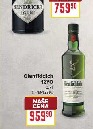 Glenfiddich 12YO 0,7l