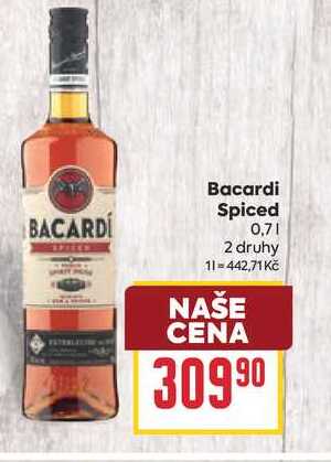 Bacardi Spiced 0,7l