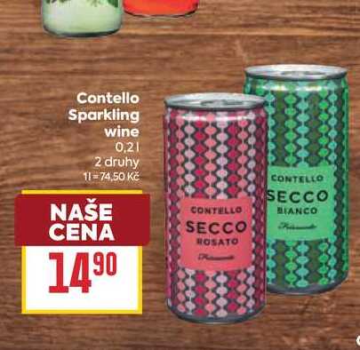 Contello Sparkling wine 0,2l