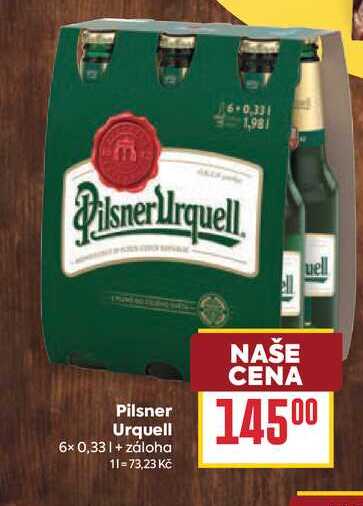 Pilsner Urquell 6x 0,33l